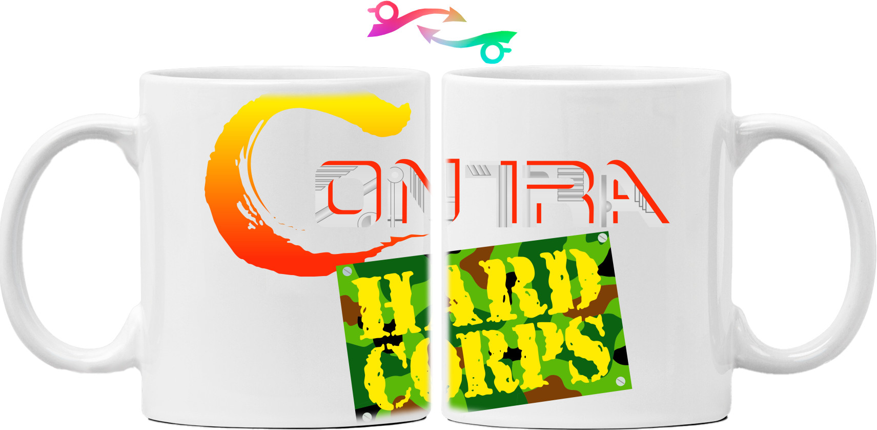 Contra: Hard Corps Logo