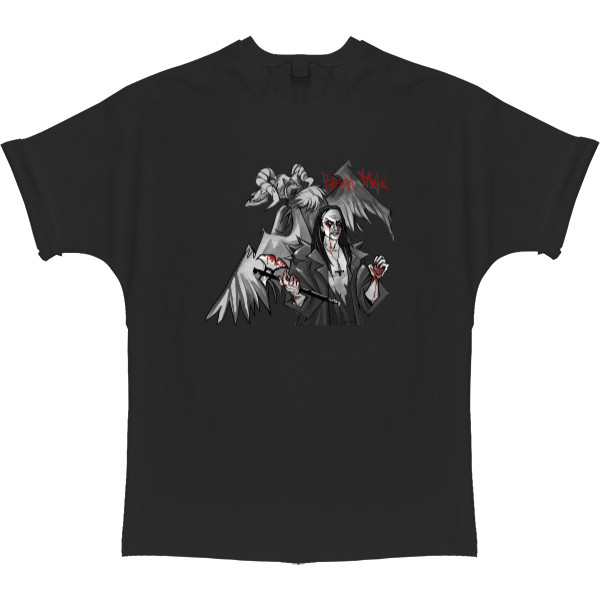 Хеви-метал - T-shirt Oversize - Black metal - Mfest