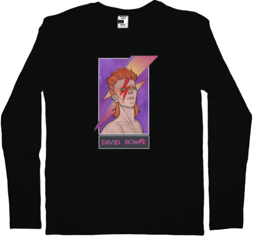 David Bowie - Men's Longsleeve Shirt - David Bowie - Mfest