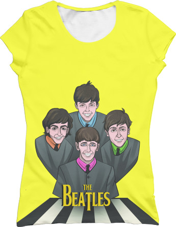 The Beatles - Футболка 3D Жіноча - The Beatles - Mfest