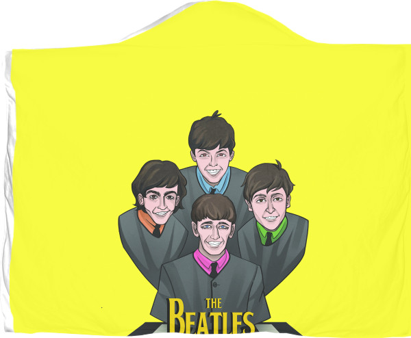 The Beatles - Плед з капюшоном 3D - The Beatles - Mfest