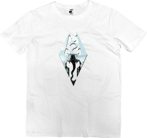 Elder Scrolls - Men’s Premium T-Shirt - Dragonborn - Mfest