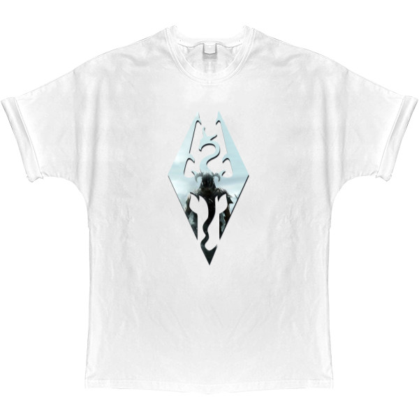 Elder Scrolls - T-shirt Oversize - Dragonborn - Mfest