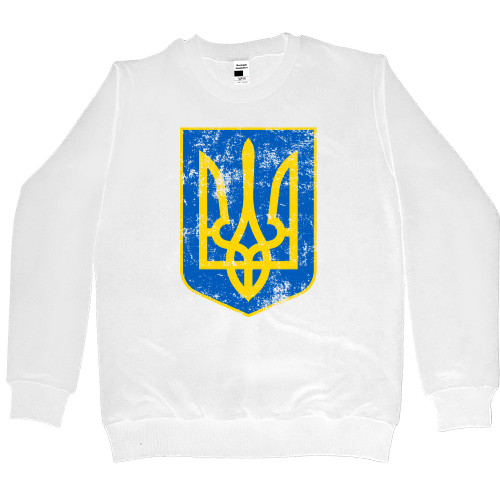 Классический герб Украины трезубец