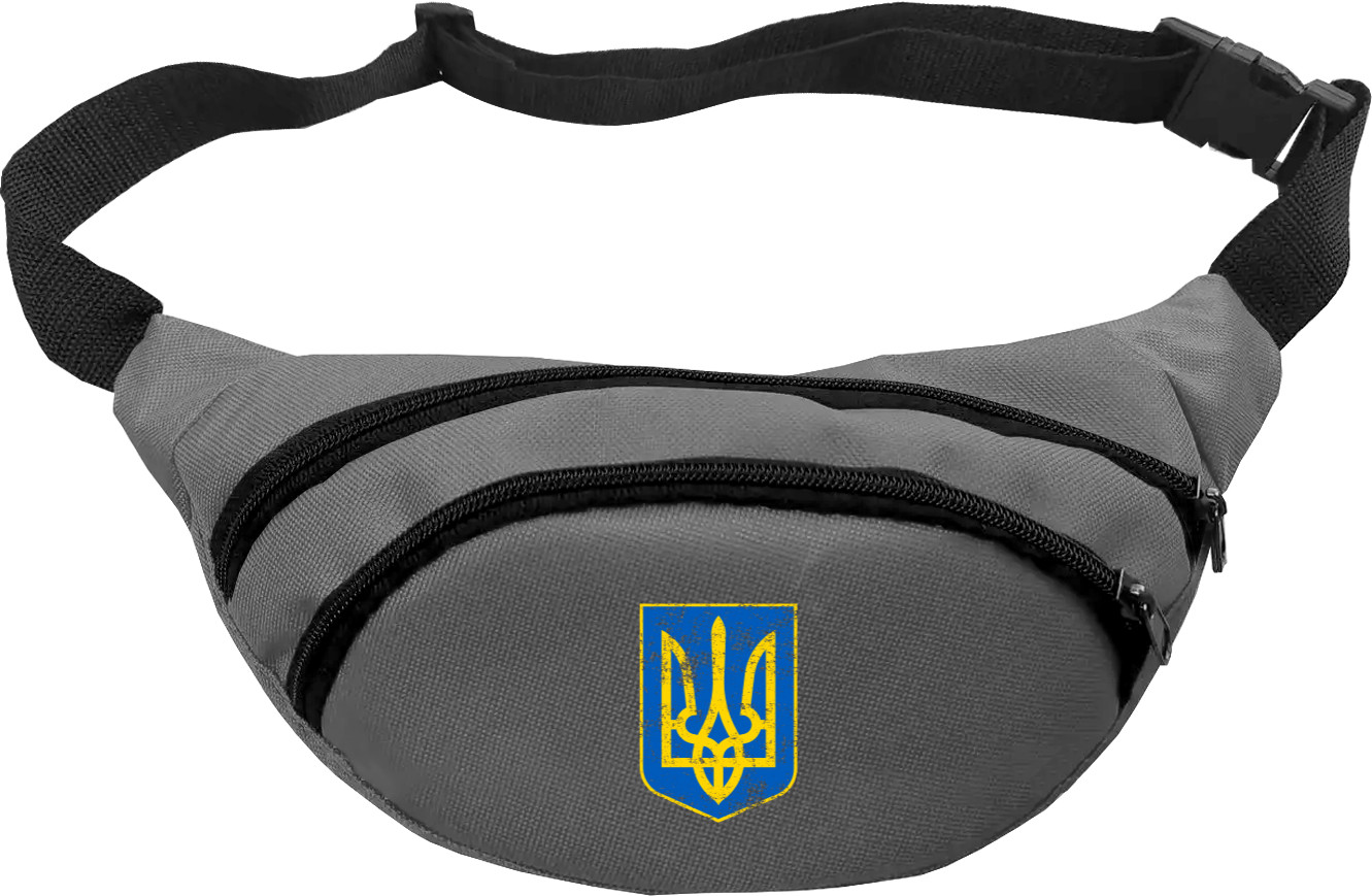 Класичний герб України тризуб