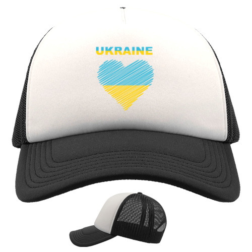 Ukraine, Украина сердечко флаг