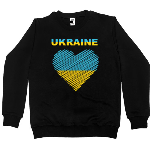 Ukraine, Україна серце прапор