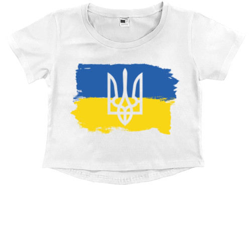 Флаг Украины и Герб Украины
