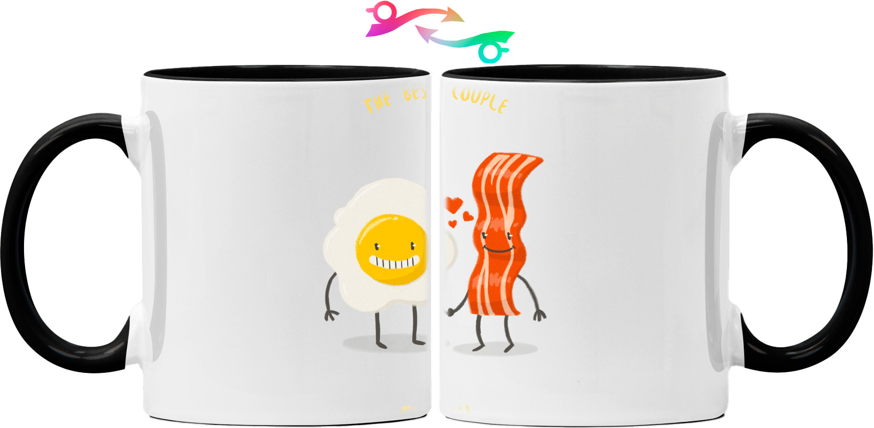 Парные - Mug - Лучшая пара, бекон и яичко - Mfest