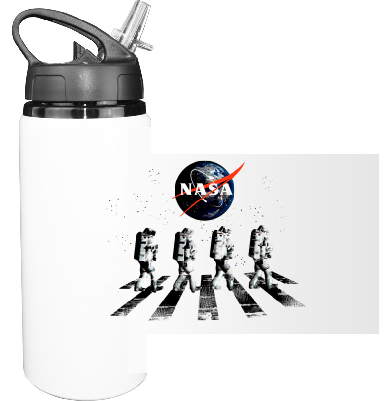 Космос - Пляшка для води - Космонавты Наса - Mfest