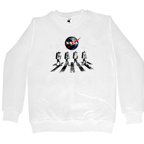 Космос - Women's Premium Sweatshirt - Космонавты Наса - Mfest