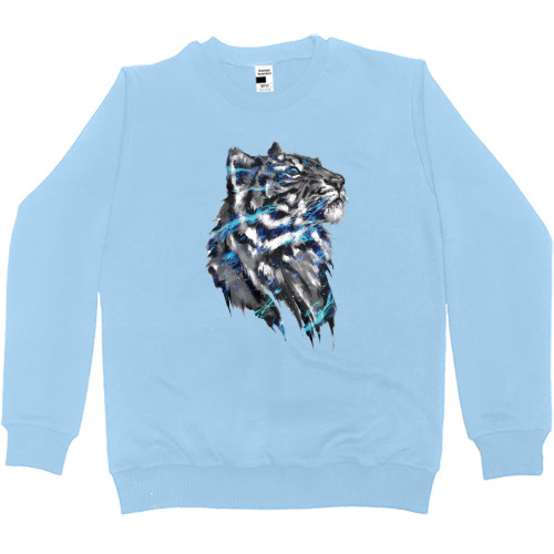 Животные - Kids' Premium Sweatshirt - Ночная магия Тигра - Mfest