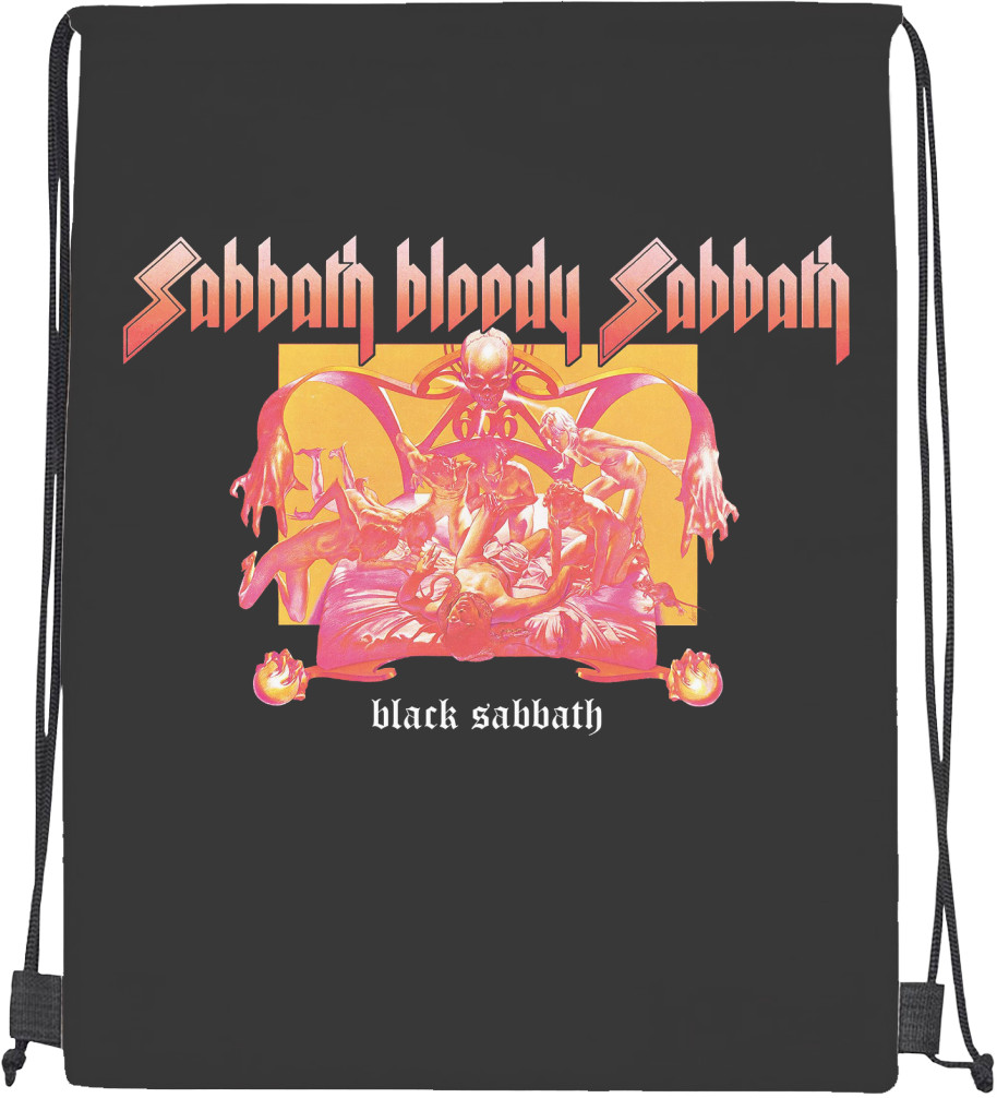 Black Sabbath - Drawstring Bag - Black Sabbath - Mfest