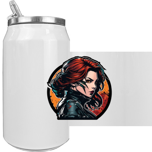 Black Widow / Чёрная вдова - Aluminum Can - Formidable Black Widow - Mfest