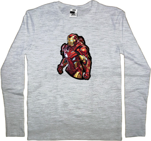 Iron Man - Kids' Longsleeve Shirt - Iron Man Mark III - Mfest