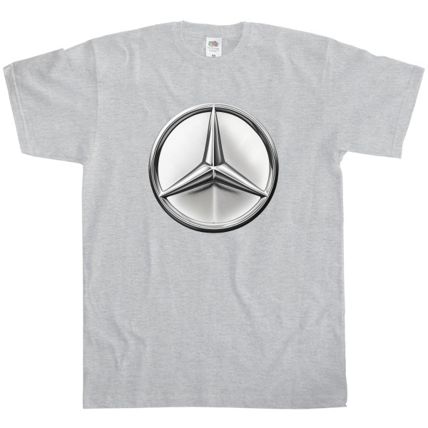 Mercedes Benz Logo Metallic