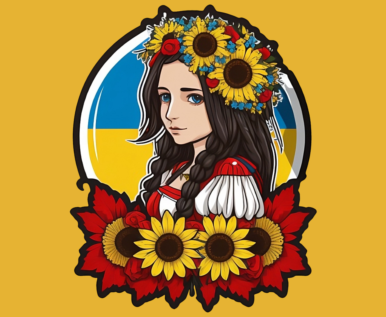 Миловидная Украинская девушка