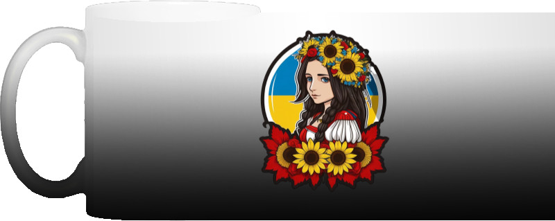 Миловидная Украинская девушка