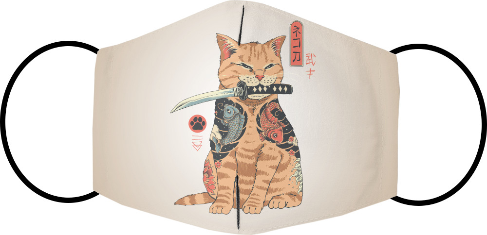 Кот самурай