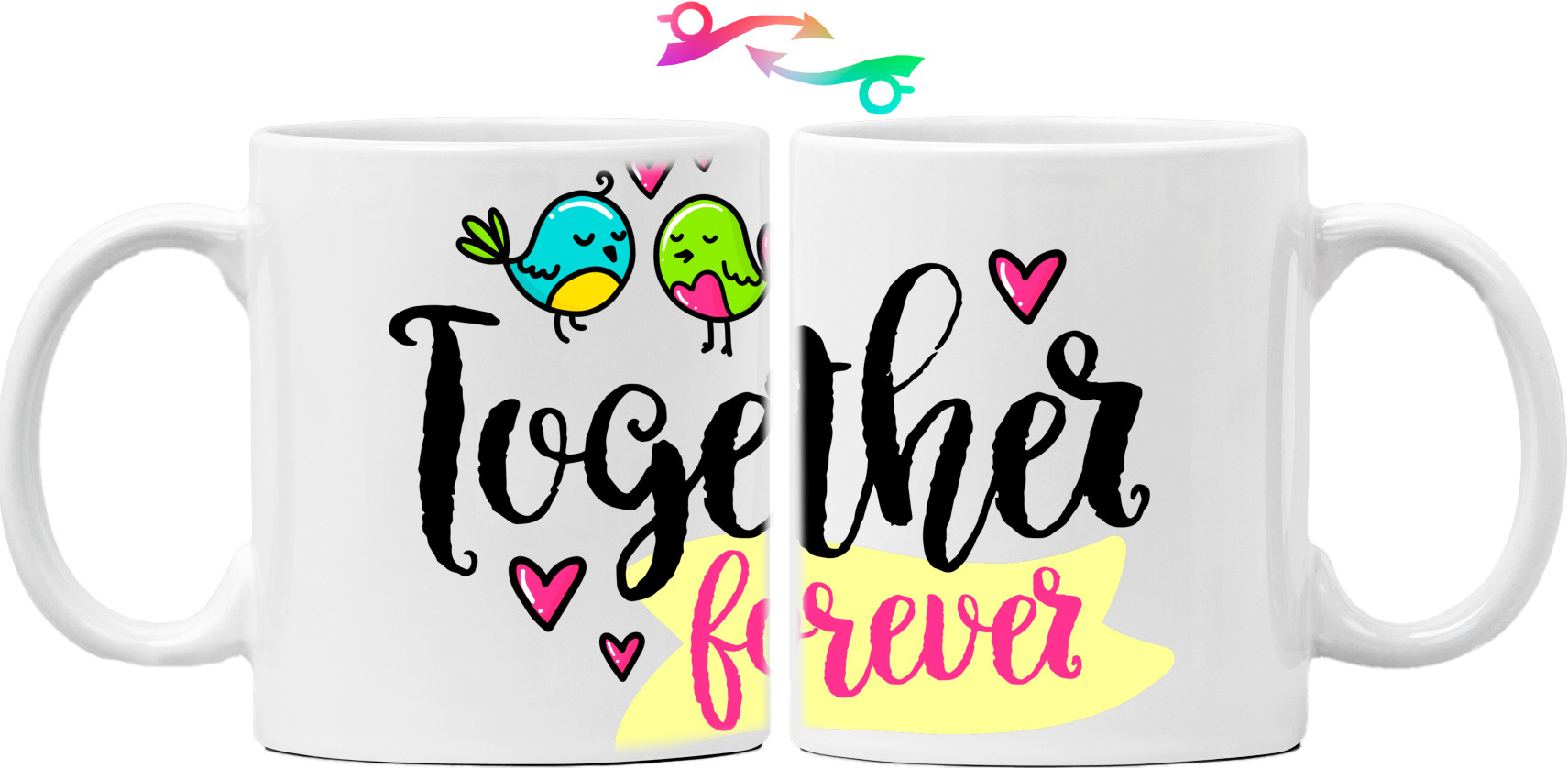 Together forever birds