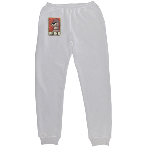 Futurama / Футурама - Men's Sweatpants - Бендер. Выпей - Mfest