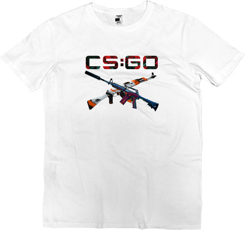 Counter-Strike: Global Offensive - Kids' Premium T-Shirt - cs go weapons - Mfest