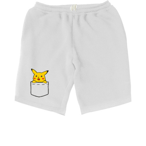 Покемон | Pokémon (ANIME) - Kids' Shorts - Пикачу в кармане - Mfest