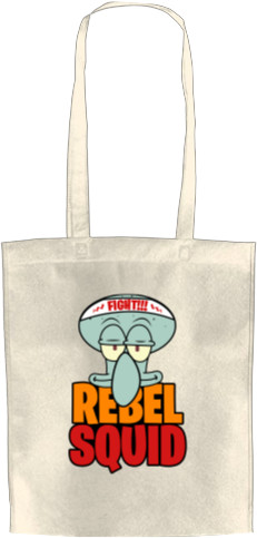 Губка Боб - Tote Bag - Rebel Squid - Mfest