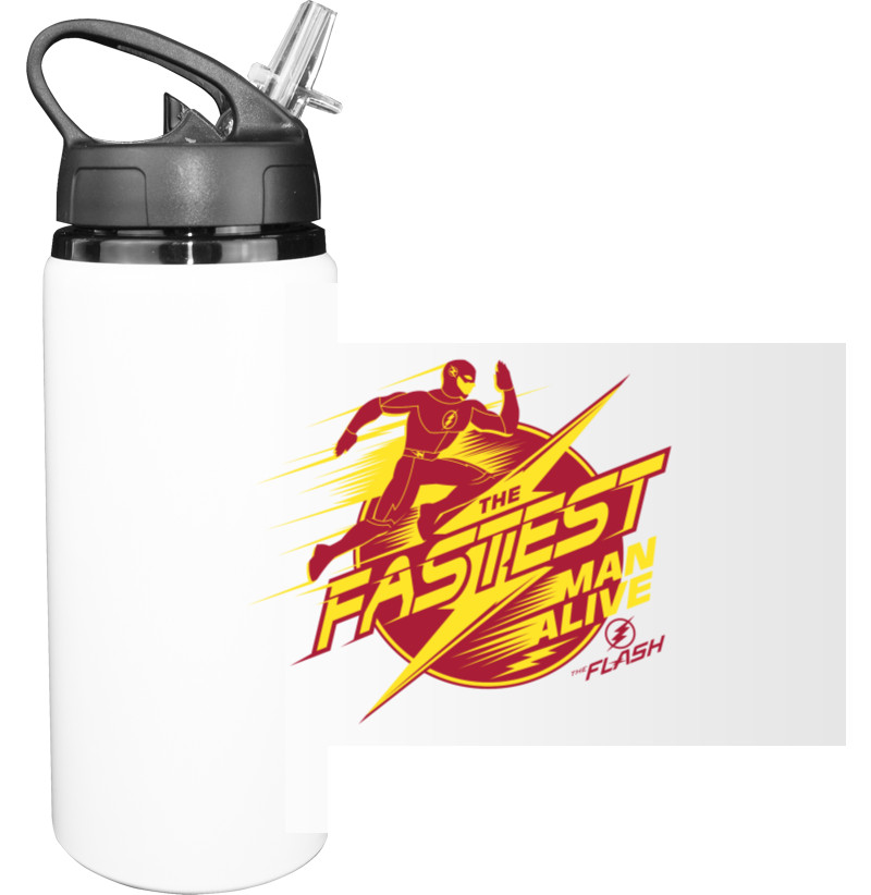 Flash - Бутылка для воды - Флэш Арт - Mfest