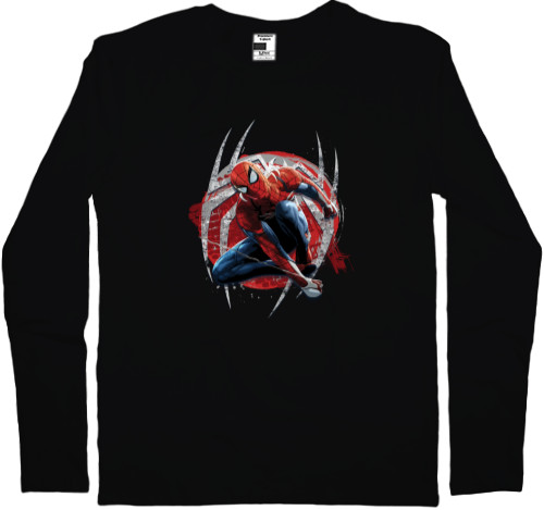 Spider Man - Men's Longsleeve Shirt - Человек-паук Арт 2 - Mfest