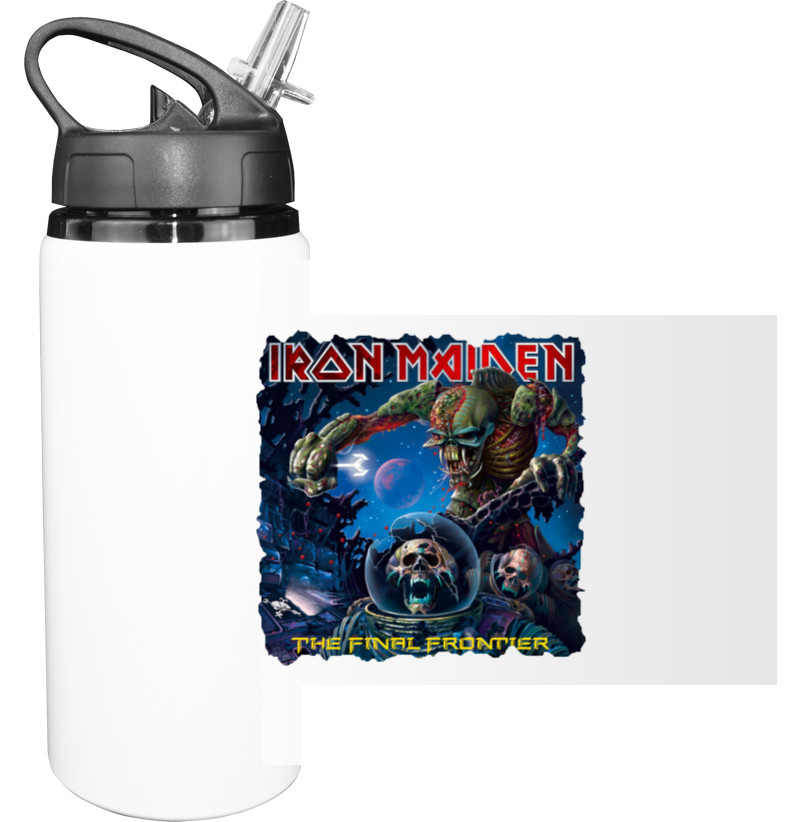 Iron Maiden - Sport Water Bottle - iron maiden the final frontier - Mfest
