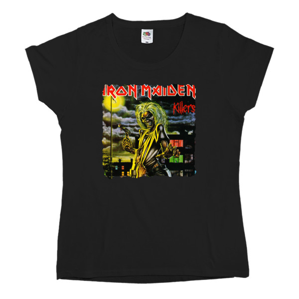 Iron Maiden - Women's T-shirt Fruit of the loom - iron maiden killers - Mfest