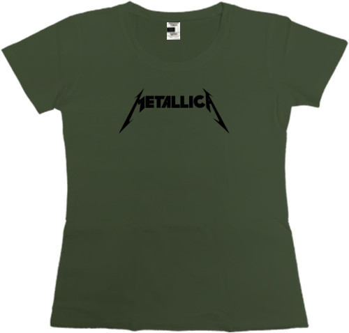 Metallica - Футболка Преміум Жіноча - Metallica принт 5 - Mfest