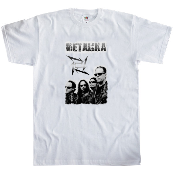 Metallica - Kids' T-Shirt Fruit of the loom - Metallica принт 3 - Mfest