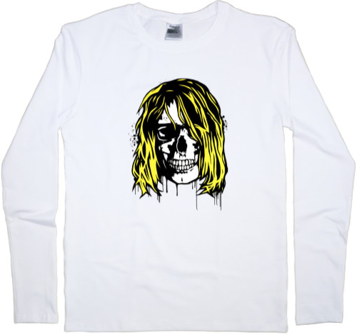 Nirvana - Men's Longsleeve Shirt - Nirvana принт 8 - Mfest