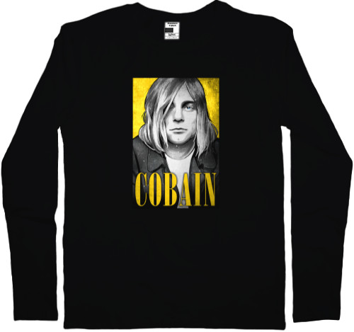 Nirvana - Men's Longsleeve Shirt - Nirvana принт 3 - Mfest