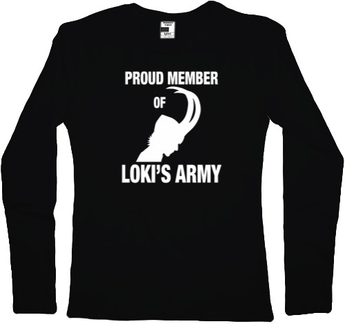 Локи / Loki - Women's Longsleeve Shirt - Локи / Loki 3 - Mfest