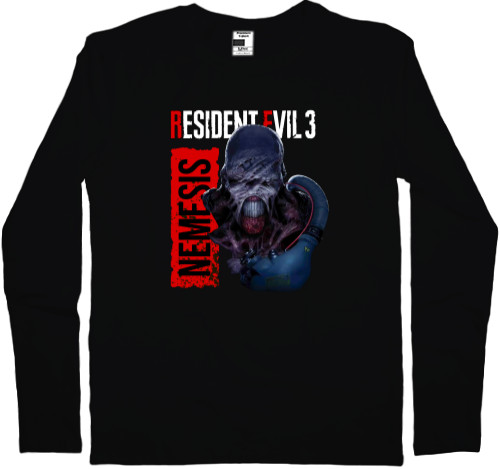 Resident Evil - Футболка з Довгим Рукавом Чоловіча - Resident Evil 3 Nemesis - Mfest