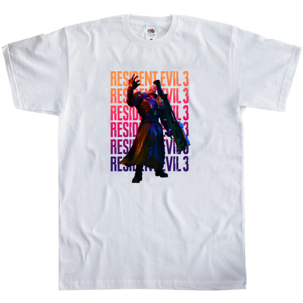 Resident Evil - Kids' T-Shirt Fruit of the loom - Resident Evil 3 (2) - Mfest