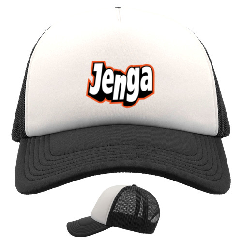 Дженга / Jenga - Кепка Тракер Детская - Дженга / Jenga - Mfest