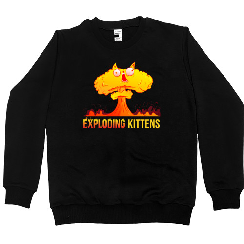 Взрывные котята - Свитшот Премиум Женский - Взрывные котята / Exploding Kittens 2 - Mfest