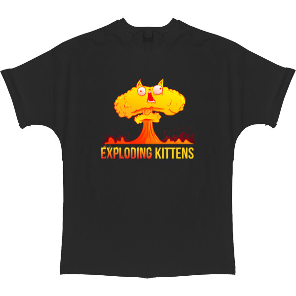 Вибухові кошенята - Футболка Оверсайз - Взрывные котята / Exploding Kittens 2 - Mfest