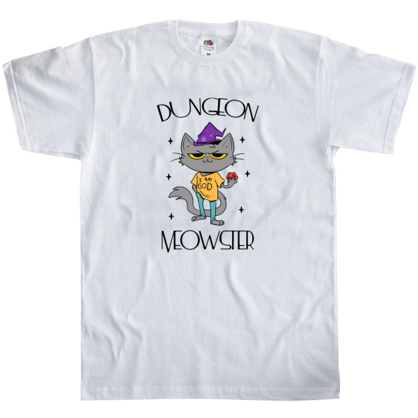 Dungeon Meowster - Kids' T-Shirt Fruit of the loom - Dungeon Meowster 2 - Mfest
