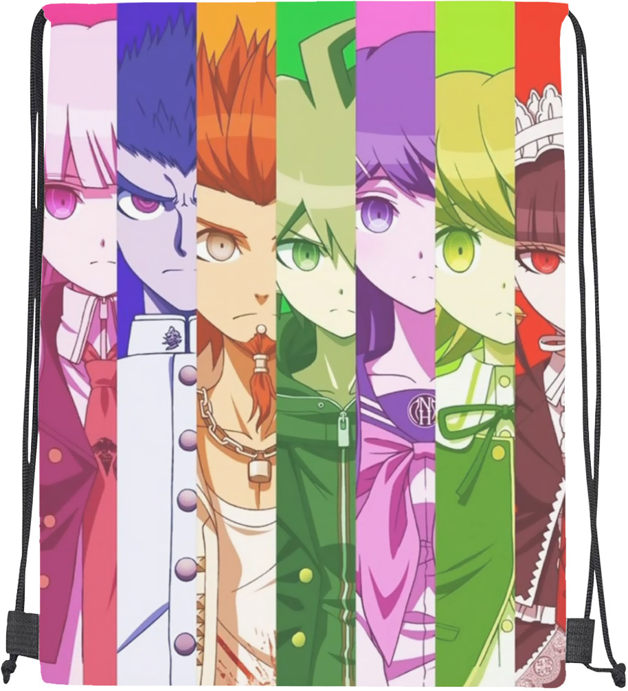 Школа отчаяния - Drawstring Bag - ШКОЛА ОТЧАЯНИЯ (МОНОКУМА) 8 - Mfest