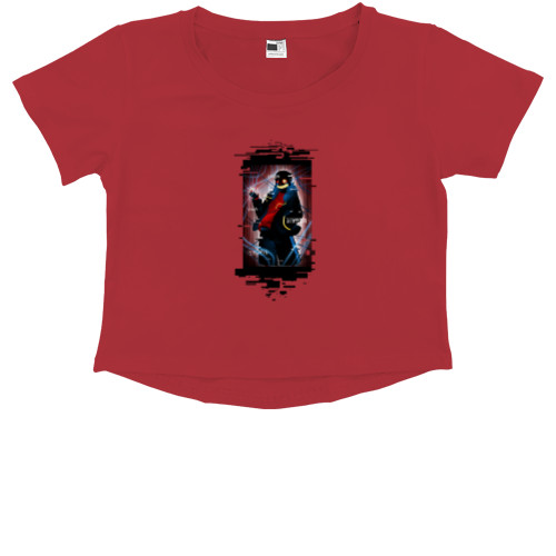 Errortale / Эррортейл - Kids' Premium Cropped T-Shirt - Errortale / Эррортейл - Mfest