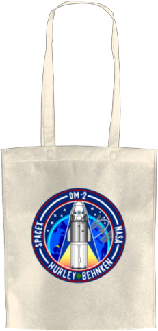 Elon Musk - Tote Bag - SpaceX Dragon 3 - Mfest