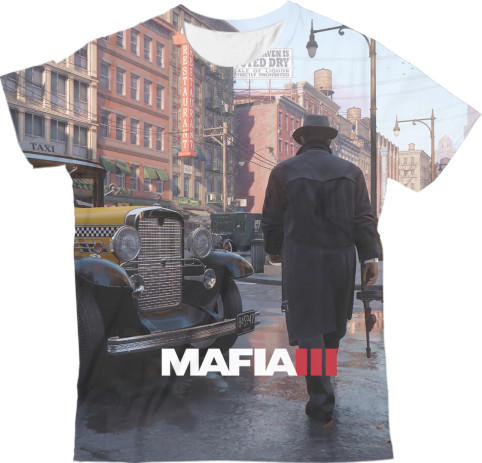 Mafia / Мафия - Kids' T-Shirt 3D - Мафия III / Mafia III (3) - Mfest