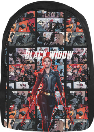 Black Widow / Чёрная вдова - Backpack 3D - Черная Вдова 3 / Black Widow - Mfest