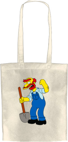 Simpson - Tote Bag - Groundskeeper-Willie - Mfest
