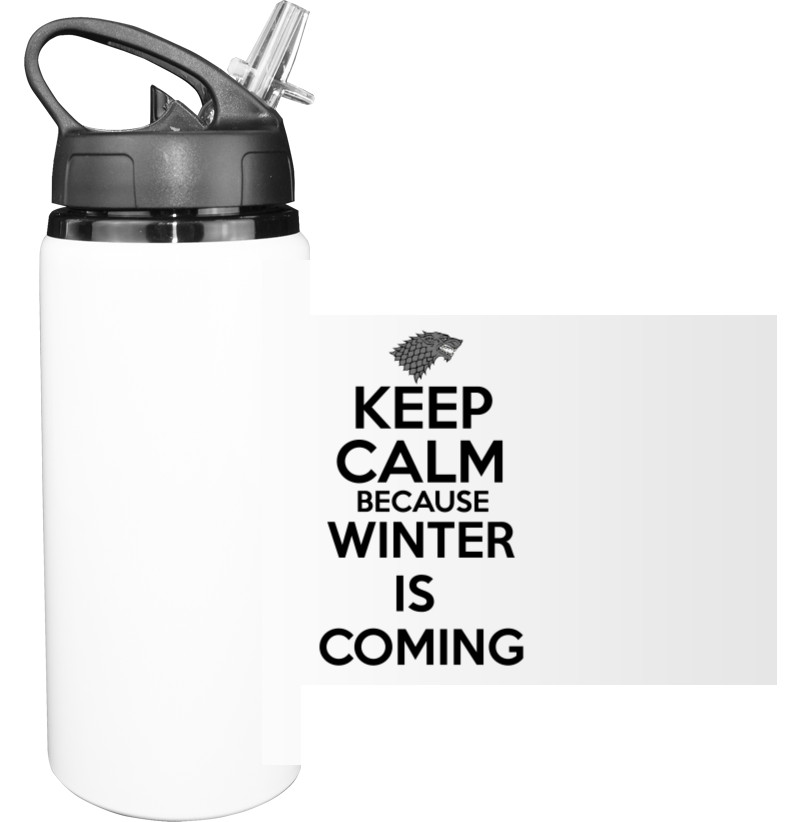 Keep calm winter is coming